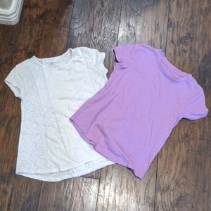 😎4 for $20!** Girls shirts. Size 7/8